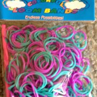 Loom Band- Pink/Teal