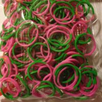 Loom Band- Pink/Green