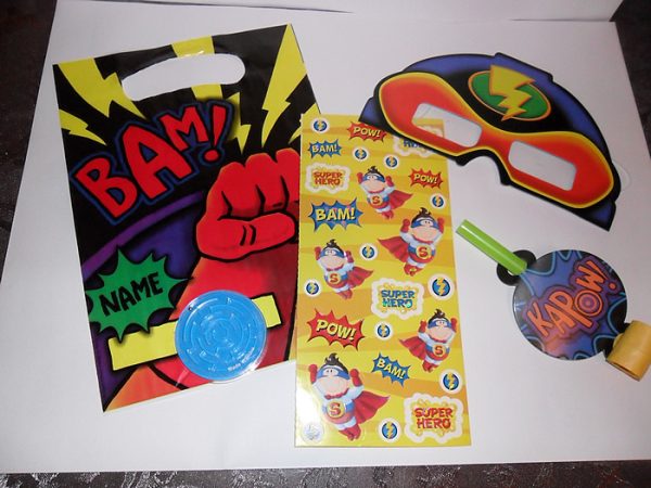 Super Hero Party Bag